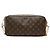 Sac Cabas Louis Vuitton Monogram Neverfull MM Marron Rose - vue 3