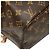 Sac Cabas Louis Vuitton Monogram Neverfull MM Marron Rose - vue 5