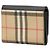 Cartera Tri-fold Burberry Nova Check Negro Beige - vista 2
