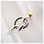 Autre Marque Anello a fascia Tiffany & Co. in argento sterling e oro giallo - vista 5