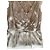 Coast Beige Peplum-Top V-Ausschnitt Spitze
