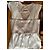 Coast Beige Peplum-Top V-Ausschnitt Spitze - Ansicht 2