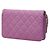 Borsa a tracolla portafoglio Chanel CC Filigree Porpora - vista 2