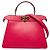 Borsa Fendi Selleria Peekaboo I.U. Small Rosa