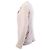 Ann Demeulemeester Ivory Asymmetric Stand Collar Suede-Effect Blazer Cream - view 2
