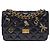 Borsa CHANEL Wallet On Chain 2.55 in Pelle Nera - 103931 Nero