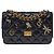 Borsa CHANEL Wallet On Chain 2.55 in Pelle Nera - 103931 Nero - vista 3