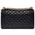 Borsa CHANEL Boy in Pelle Nera - 103930 Nero - vista 4