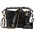 CHANEL - Bolso de bandolera Gabrielle Mini Chanel en piel y lona negra edición limitada Negro - vista 9