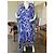 Roberto Cavalli Kleid blau T.M - Ansicht 2