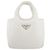 Sac à main PRADA Nylon White Auth 204869A Blanc - vue 13
