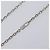LOUIS VUITTON Collana LV Plane Metallo Tono Argento MP3157 LV Auth 203697V - vista 11