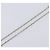 LOUIS VUITTON Collana LV Plane Metallo Tono Argento MP3157 LV Auth 203697V - vista 16