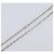 LOUIS VUITTON Collana LV Plane Metallo Tono Argento MP3157 LV Auth 203697V - vista 17