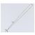 LOUIS VUITTON Collana LV Plane Metallo Tono Argento MP3157 LV Auth 203697V - vista 2