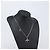 LOUIS VUITTON Collana LV Plane Metallo Tono Argento MP3157 LV Auth 203697V - vista 21