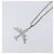 LOUIS VUITTON Collana LV Plane Metallo Tono Argento MP3157 LV Auth 203697V - vista 3