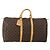 LOUIS VUITTON Monogram Keepall 55 Boston Bag M41424 LV Auth 200410SAV Monogramm