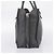 Borsa a mano BALENCIAGA Paper B4 in pelle grigio argento 432596 Auth BA15802V Marrone - vista 4