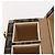 Borsa Vanity Trunk FENDI in tela Zucca e pelle Nero Marrone Auth 204326SAM - vista 30