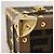 Borsa Vanity Trunk FENDI in tela Zucca e pelle Nero Marrone Auth 204326SAM - vista 7