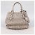Borsa a mano Prada Gathered in pelle 2way Beige Silver Auth 201361V Argento - vista 12