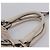 Borsa a mano Prada Gathered in pelle 2way Beige Silver Auth 201361V Argento - vista 14