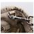 Borsa a mano Prada Gathered in pelle 2way Beige Silver Auth 201361V Argento - vista 22