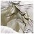 Borsa a mano Prada Gathered in pelle 2way Beige Silver Auth 201361V Argento - vista 24