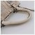 Borsa a mano Prada Gathered in pelle 2way Beige Silver Auth 201361V Argento - vista 7