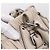 Borsa a mano Prada Gathered in pelle 2way Beige Silver Auth 201361V Argento - vista 9