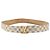 LOUIS VUITTON Damier Azur Ceinture LV Initial Belt M0325 LV Auth 205856