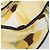 16 Céline Bolsa de Ombro CELINE Canvas Yellow Gold Auth 203671A Dourado Amarelo - vista 16
