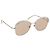 Gafas de sol CHANEL metal Gold CC Auth 204788M Dorado