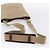 Bolso de hombro PRADA Jacquard Beige Silver Auth 204093 Plata - vista 7