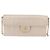 Borsa a tracolla CHANEL Choco Bar Line Chain in pelle d'agnello Gold CC Auth ka6208V D'oro - vista 13