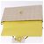 Borsa a tracolla CHANEL Choco Bar Line Chain in pelle d'agnello Gold CC Auth ka6208V D'oro - vista 20