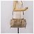 Miu Miu Handtasche Leder 2way Beige Gold Auth 204331V Golden - Ansicht 24