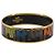 Hermès HERMES Bangle Emaille GM Metal Gold Tone Auth 203626M