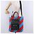 Borsa a Mano Miu Miu Canvas 2way Multicolor Silver Auth 197284A Argento Multicolore - vista 28