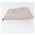 Borsa a pochette CHANEL Deauville in paglia Grigio Argento CC Auth ka6238A Marrone - vista 6