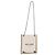 Autre Marque SAINT LAURENT Schultertasche Canvas White Silver 710272 Auth ka6194V Silber Weiß