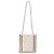 Autre Marque SAINT LAURENT Schultertasche Canvas White Silver 710272 Auth ka6194V Silber Weiß - Ansicht 2