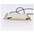 Autre Marque SAINT LAURENT Schultertasche Canvas White Silver 710272 Auth ka6194V Silber Weiß - Ansicht 5