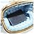 Portamonete FENDI Canvas Azzurro Oro Auth 203623M D'oro Blu chiaro - vista 11