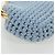 Portamonete FENDI Canvas Azzurro Oro Auth 203623M D'oro Blu chiaro - vista 15