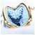 Portamonete FENDI Canvas Azzurro Oro Auth 203623M D'oro Blu chiaro - vista 17