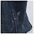 Bolsa de mão PRADA Canapa MM Denim Blue Gold Auth 201344 Azul Dourado - vista 14