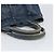 Bolsa de mão PRADA Canapa MM Denim Blue Gold Auth 201344 Azul Dourado - vista 16