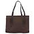 Borsa a mano Christian Dior Trotter Canvas Marrone Oro Auth 201513 D'oro - vista 2